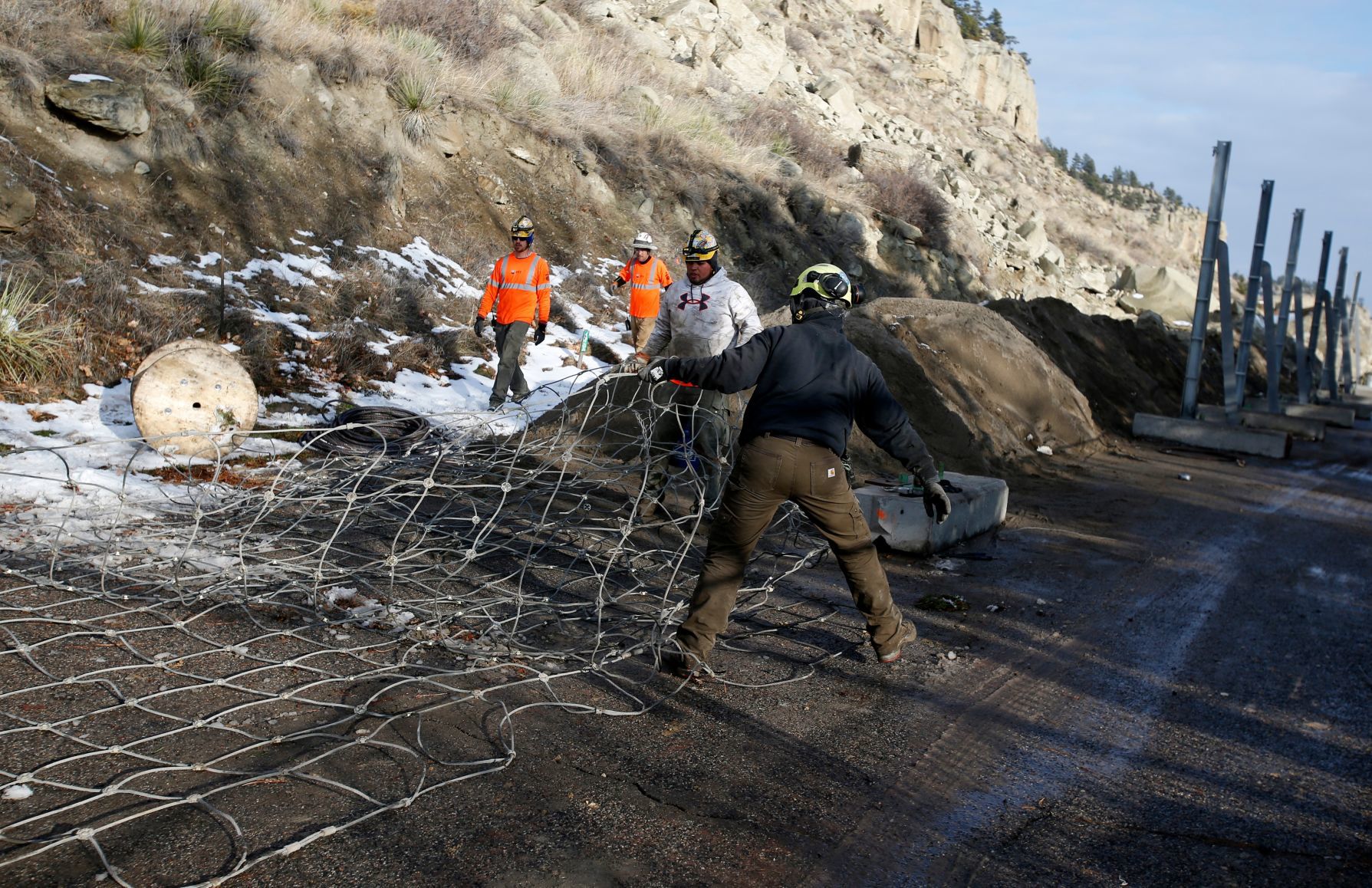 Laredo Place rock removal